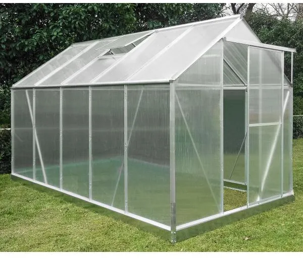 Greenhouse poly silver 191x313x191cm