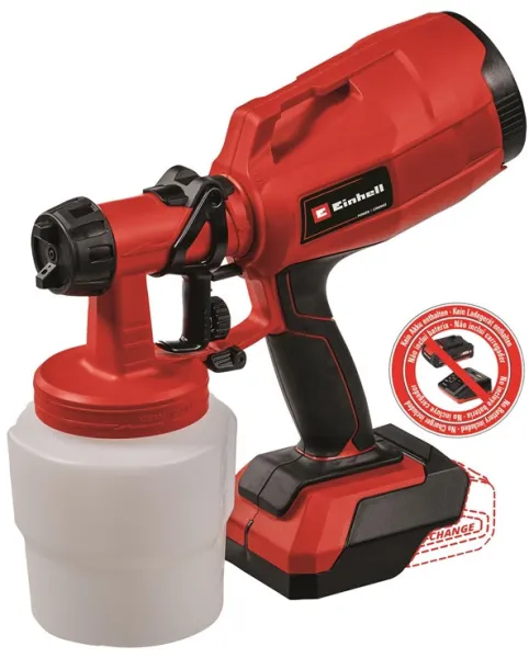 Einhell TC-SY 18/60 Li cordless paint sprayer 18 volt without battery and charger