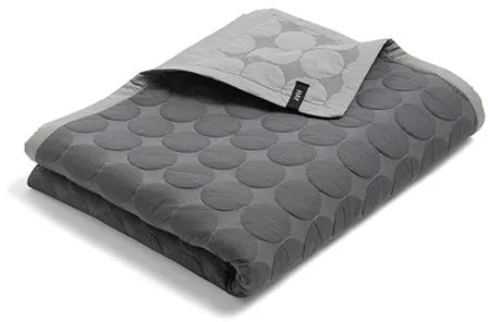 HAY Mega Dot Bedspread 235x245 Dark Grey