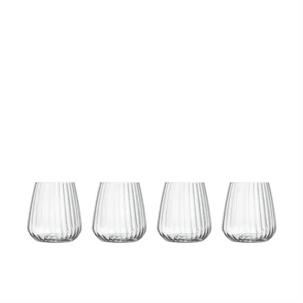 Luigi Bormioli Optica water glass 45 cl 4 pcs