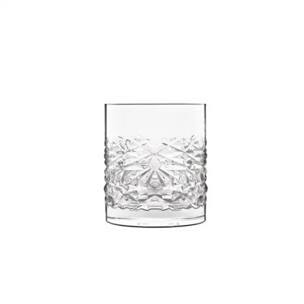 Luigi Bormioli Mixology Textures water glass/whisky glass 38 cl - 4 pcs.