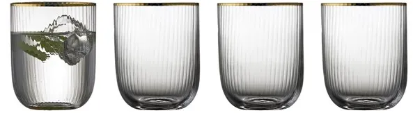 Lyngby Glas Palermo tumbler 4 pcs. 35 cl